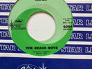 The Beach Boys 45 + Star Line Sleeve Capitol Green Swirl Surfin’ U.S.A. MINT