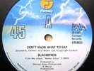 The Blackbyrds - Don't Know What To Say / Rock Creek Park, 12