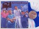 DEATH Spiritual Healing RELAPSE LP VG+ multicolor vinyl reissue w/ insert f