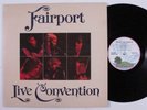FAIRPORT CONVENTION Live Convention ISLAND LP VG+ uk f