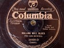 Columbia 14438D PEG LEG HOWELL Rolling Mill Blues  w fiddle  78rpm  HEAR 1929