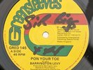 1984 Dancehall Reggae - Pon Your Toe - Barrington Levy - GREENSLEEVES 12