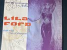 Ozzy Osbourne Signed Autograph Lita Ford Close My Eyes Forever 7” 1988 Single