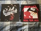 British Steel by Judas Priest Metallica Kill Em Thrash Metal Vinyl LP