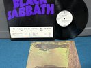NM/EX+ BLACK SABBATH Master Of Reality White Label PROMO w/ Poster Ozzy OSBOURNE