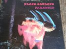 ozzie osborne paranoid lp vinyl black sabbath iron man vintage 33rpm