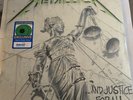 Metallica - and Justice for all. Dyers green colored vinyl 2 LP. Factory sealed