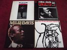 MILES DAVIS 4x LP Lot. FACETS, COOKIN' WITH, IN EUROPE, GREEN HAZE.