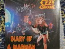 Ozzy Osbourne  Diary of a Madman  Band Signed Vinyl  Randy Rhoads Signed W/ LOA