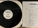 Rare NBC Radio The Beatles Countdown to Christmas Promo Vinyl Record Cue Sheet