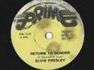Elvis Presley RETURN TO SENDER / MOODY BLUE repro PRIME RECORDS 78rpm