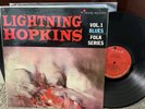 LIGHTNING HOPKINS Blues Folk Series Vol. 1 TIME RECORDS original mono DG