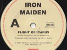 IRON MAIDEN 45: FLIGHT OF ICARUS b/w I'VE GOT THE FIRE AUSSIE EMI 963 M & M 1983