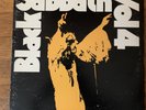Black Sabbath Vol 4 US 1st press 1971 Santa Maria lp record Ozzy vinyl