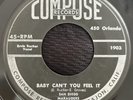 Rare Original Northern Soul 45 - San Diego Marauders - Baby Can’t You Feel It