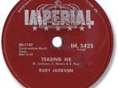 1957 RUDY JACKSON Doo Wop R&B 78 RPM Record. Give Me Your Hand/ Teasing Me