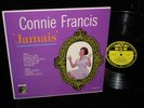 Connie Francis LP MGM Jamais CANADA All Sung in French w/ Pretty Little Baby '61