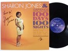 SHARON JONES & DAP-KINGS 100 Days 100 Nights DAPTONE LP VG++/NM autographed h