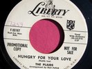 THE PLAIDS - Hungry for Your Love - clean Promo 45 rpm - Liberty 55167