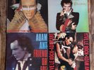 ADAM ANT - KINGS / PRINCE CHARMING / FRIEND / VIVE LE ROCK  4x EX VINYL LP