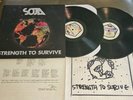 SOJA Strength To Survive Vinyl Record 2 LP Gatefold 2012 Atco Reggae EX/EX w/Ins