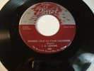 Blues 45 J.B. Lenore “Mamma Talk to You Daughter” Hear