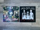 Jack Off Jill - Clear Hearts Grey Flowers + Sexless Demons and Scars Vinyl
