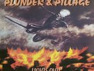 PLUNDER & PILLAGE  (Us) Lights Out LP blue translucent vinyl Oi Res ISD BFG