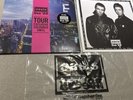 OASIS STANDING ON THE SHOULDER OF GIANTS LIVE 25 TOUR PINK VINYL LP  PRINT + BAG