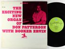 Don Patterson w/ Booker Ervin - Exciting New Organ Of LP - Prestige PRT-7331 RVG