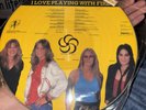 Joan Jett And The Runaways - I Love Playing With Fire UK 1982 Picture Disc LP