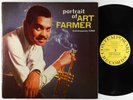Art Farmer - Portrait Of Art Farmer LP - Contemporary - C3554 Mono DG VG+