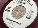 1965 Bob Dylan Subterranean Homesick Blues OBSCURE DJ PROMO Red Vinyl 7