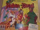 Walt Disney's: Robin Hood with Book   Vinyl LP   #3810   1973