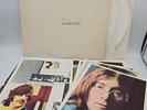 THE BEATLES WHITE ALBUM 2xLP WHITE COLOR VINYL SEBX-11841 COMPLETE Poster Photos