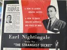 Earl Nightingale - Gives You “The Strangest Secret “ Vintage Vinyl Record 33