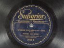 78 RPM James Cole & Tommy Bradley, Superior 2555 Where You Been So Long V+ Blues