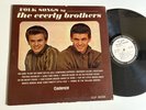 The Everly Brothers LP Folk Songs WLP PROMO