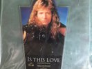 Whitesnake - Is This Love - UK 7” Shaped Picture Disc With Plinth & Merch Slips.