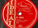 IDEAL 78RPM Tex Mex Country - Carmen y Laura El Chivo / No Puedes Costal