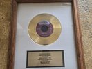 Rare 1 MILLION Records Sold Gold Plated 45 Rpm Record The Penguins Earth Angel