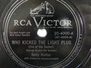 Betty Hutton – Who Kicked The Light Plug/He's A Demon-He's A Devil-He's A Doll E