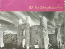 U2 ‎– The Unforgettable Fire -1984 LP record VG+, cover G, photo/credit sheet VG