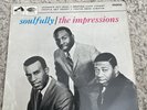 The Impressions - Soulfully 7” Black Vinyl EP HMV Exc 1965 Curtis Mayfield
