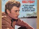 D - Johnny Hallyday  EP 45T PAPIER Grainé Rabats OBLIQUES SPP Louviers état NEUF