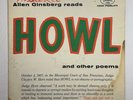 ALLEN GINSBERG Howl And Other Poems LP 1959 FANTASY 7006 RARE Beat Poetry