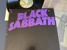 BLACK SABBATH - Master of Reality 1974 Embossed LP Vinyl VG+/VG+  Poster
