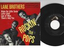 TEEN ROCKABILLY 45 -E.P. w/ PIC COVER - LANE BROTHERS-ROCKIN THE POPS -HEAR RCA