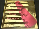 RARE BUD POWELL THE GENIUS OF VERVE CLEF SERIES OG DG LP PROMO RAY BROWN VG+