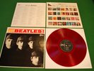 Beatles Meet the Japan LP 1.st press 1964 red vinyl Odeon OR-7041 MINT-